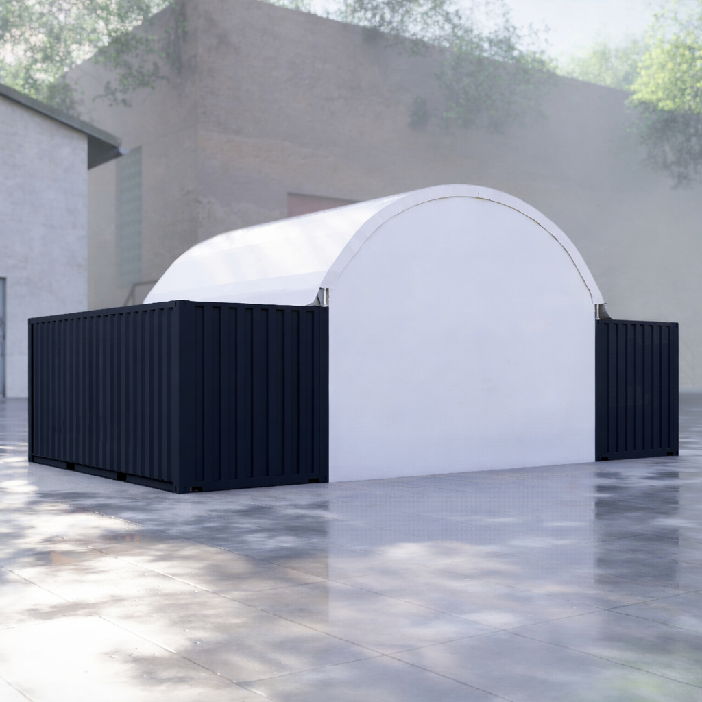 20ft (6m) wide Back Wall