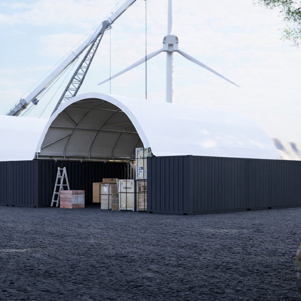 26ft x 40ft Container Dome