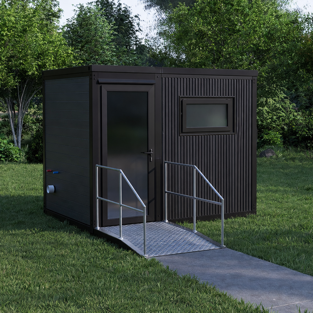 LUX Unisex Toilet with Ramp