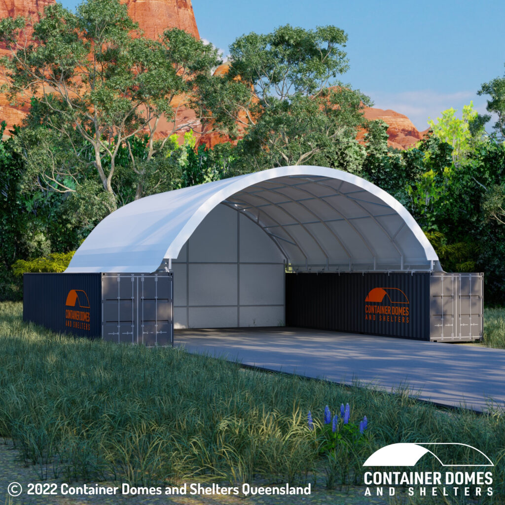 33ft x 40ft GP/HQ Engineer Designed Container Dome